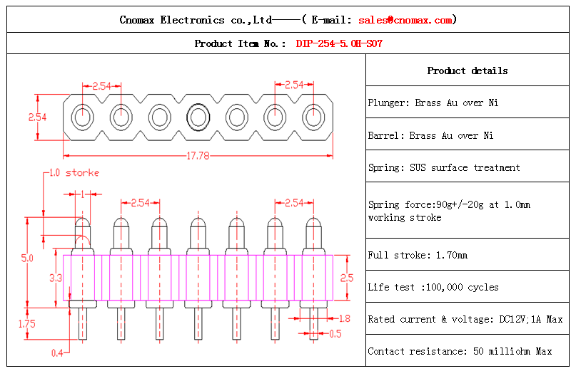 7pin connector