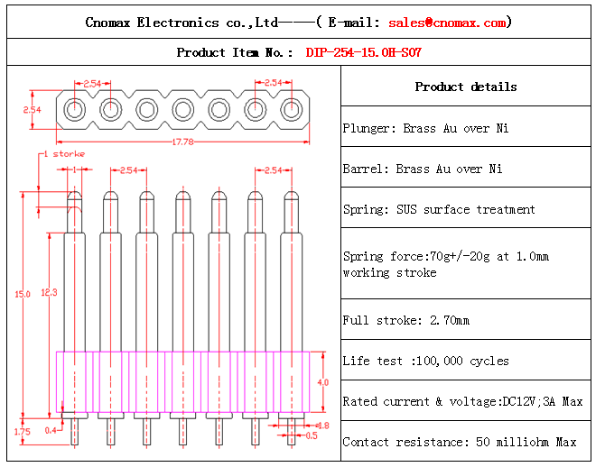 7pin connector