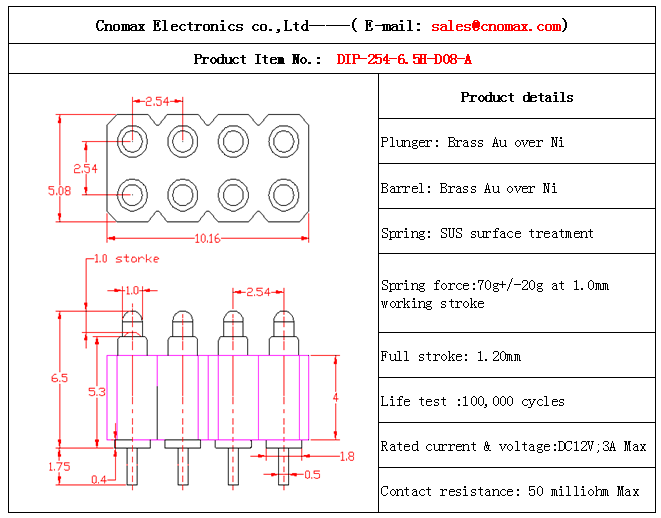 8pin connector