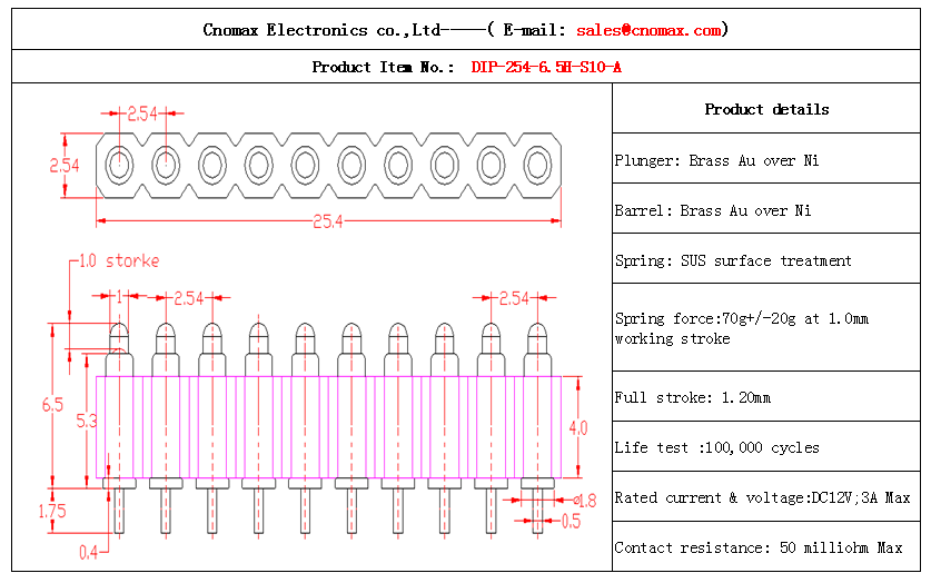 10pin connector 10pin connector
